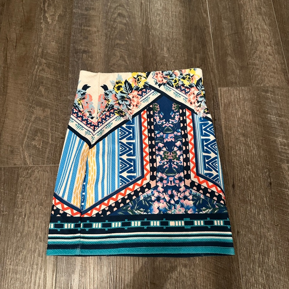 Jealous Tomato Multicolor Patterned Skirt